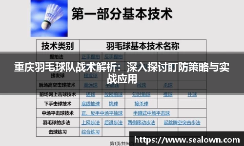 重庆羽毛球队战术解析：深入探讨盯防策略与实战应用